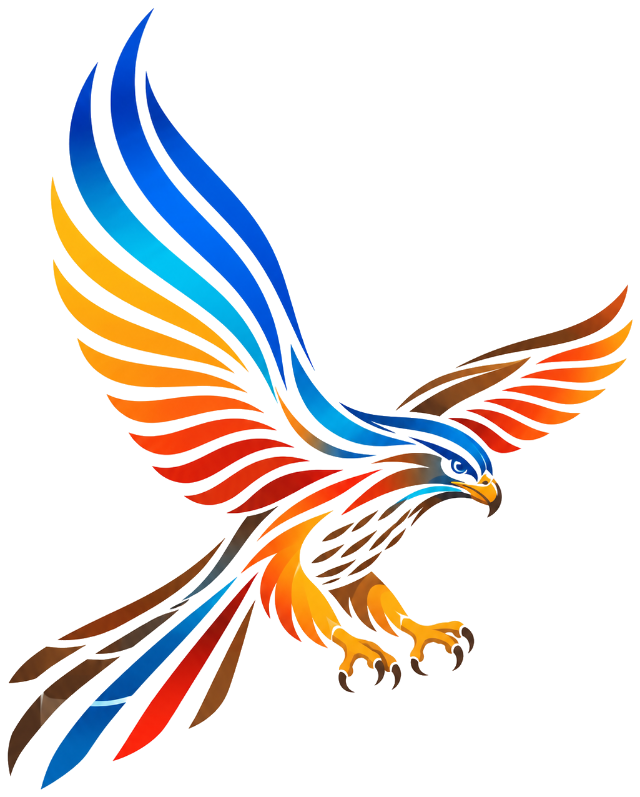 Harris's Hawk in flight